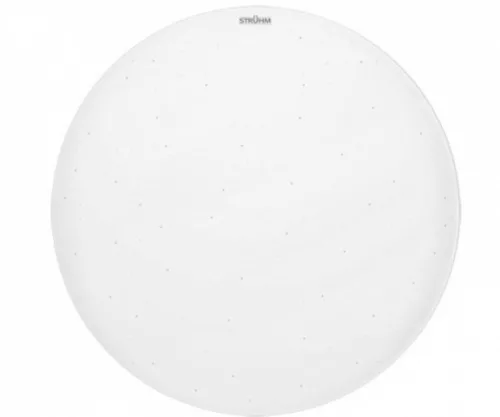 Strühm Karol 18 W-os ø330 mm kör alakú natúr fehér mennyezeti lámpa IP44-es védettségű