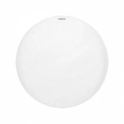 Strühm Karol 18 W-os ø330 mm kör alakú natúr fehér mennyezeti lámpa IP44-es védettségű