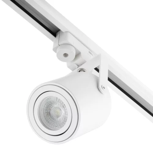 MasterLED Abi fehér 1 fázisú sínre szerehető lámpa keret GU10-es foglalattal