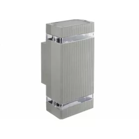   MasterLED Hana Kerti oldalfalra helyezhető szürke színű lámpa GU10-es foglalattal