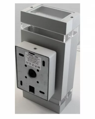 MasterLED Hana Kerti oldalfalra helyezhető szürke színű lámpa GU10-es foglalattal