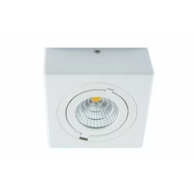   Strühm Igor 6 W-os natúr fehér szögletes fehér mennyezeti lámpa