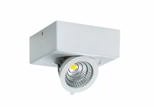 Strühm Igor 6 W-os natúr fehér szögletes fehér mennyezeti lámpa