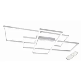   MasterLED Galaxis Hidra 126 W-os 90x50 cm fehér LED távirányítós mennyezeti lámpa