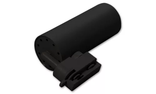 MasterLED Idar sínre szerelhető lámpa GU10-es foglalattal fekete