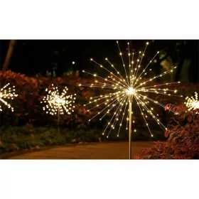   MasterLED napelemes és alkonyatérzékelős földbe szúrható 84 cm-es kerti pitypang lámpa