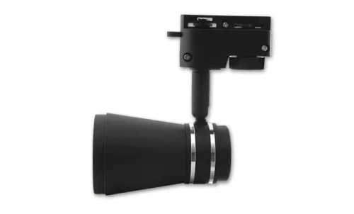 MasterLED Silvio sínre szerelhető lámpa GU10-es foglalattal fekete