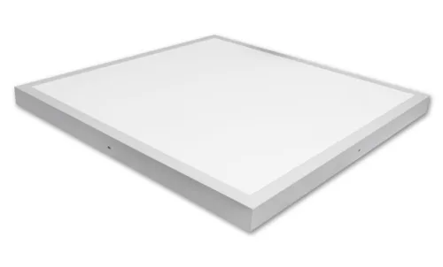 MasterLED 60 W-os szögletes 60x60 cm natúr fehér fehér színű falon kívüli led panel