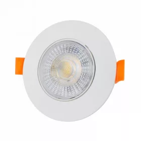   Ecolight LED mélysugárzó 3W/5W/7W CCT fehér kör alakú, billenthető