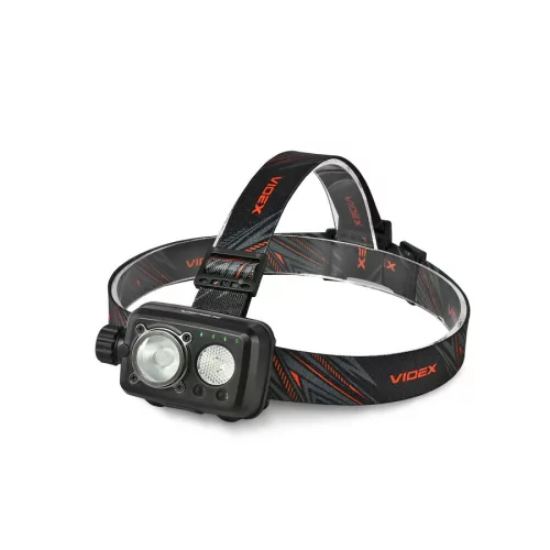 Videx LED Fejlámpa újratölthető akkumulátorral  600 lm  5000K  H189