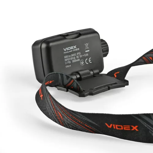 Videx LED Fejlámpa újratölthető akkumulátorral  600 lm  5000K  H189