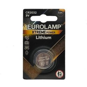 Eurolamp EXTREME LÍTIUM GOMBELEM CR2032 1 db 3V