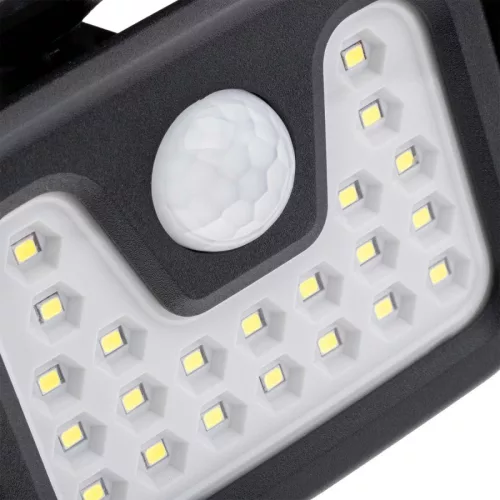 MasterLED Solar LED napelemes reflektor 15 W-os mozgásérzékelővel