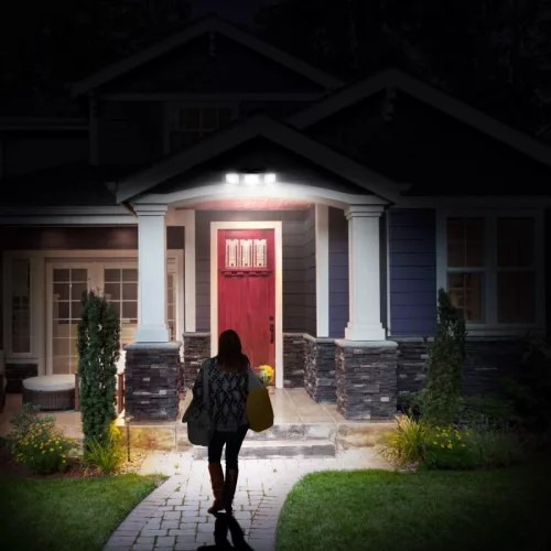 MasterLED Solar LED napelemes reflektor 15 W-os mozgásérzékelővel