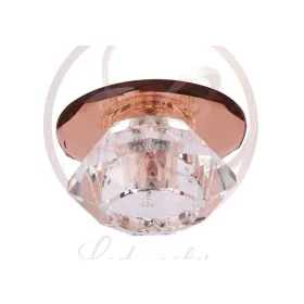   Strühm Mira barna kerek süllyesztett lámpatest G4-es foglalattal