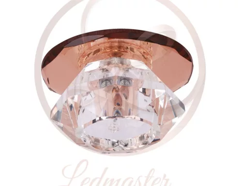 Strühm Mira barna kerek süllyesztett lámpatest G4-es foglalattal