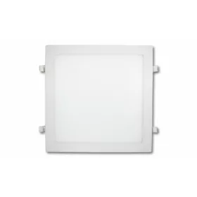   EcoLight 12 W-os süllyesztett natúr fehér négyzet alakú LED-es mennyezetlámpa