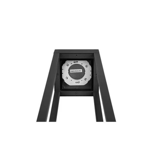MasterLED Lemo kerti 60 cm-es fekete színű állólámpa GX53-as foglalattal
