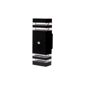   MasterLED INEZ Kerti oldalfalra helyezhető mozgásérzékelős fekete (RAL 9005) színű lámpa