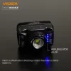 Videx LED Fejlámpa natúrfehér újratölthető akkumulátorral H045Z