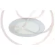 Strühm Slim 9 W-os süllyesztett hideg fehér fehér színű kör alakú LED-es mennyezetlámpa