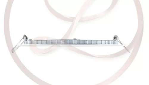 Strühm Slim 9 W-os süllyesztett hideg fehér fehér színű kör alakú LED-es mennyezetlámpa