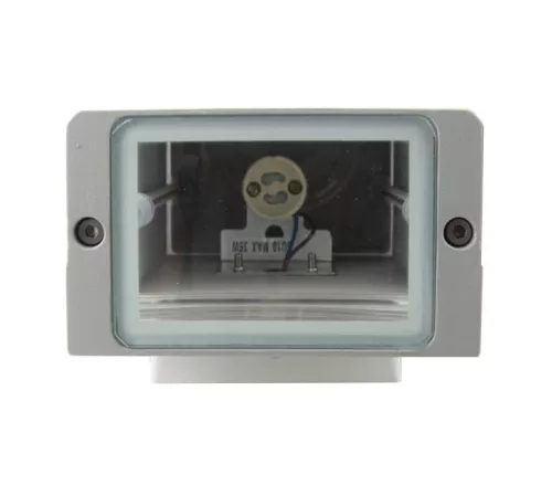 Berge Inez Kerti oldalfalra helyezhető matt ezüst színű lámpa GU10-es foglalattal