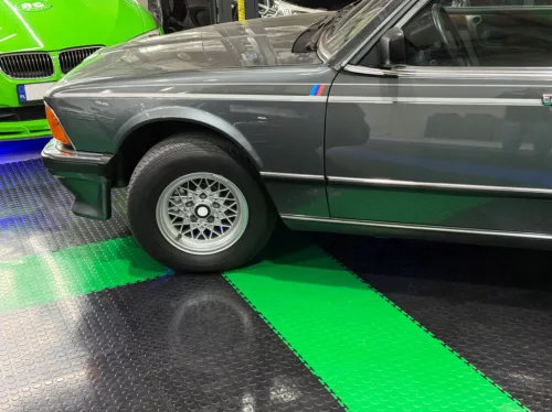 Moduláris garázspadló PC 50x50x0,6cm - zöld