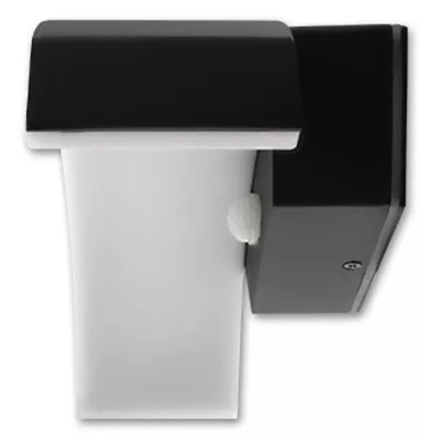 MasterLED Bella 9 W-os mozgásérzékelős fekete oldalfali lámpa