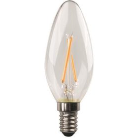   Eurolamp E14 LED izzó keresztezett izzószállal, 2.2W, 250lm, 3000K