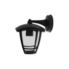   MasterLED Niko fekete kültéri oldalfali lámpa E27-es foglalattal