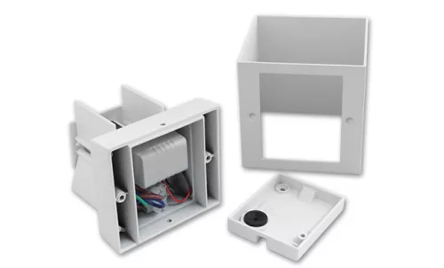 MasterLED Kira 6 W-os fehér szögletes fali lámpa