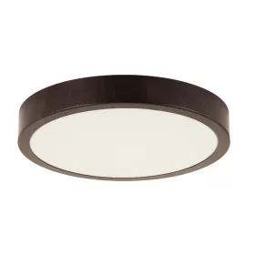   Strühm ATUT kör alakú 24W-os LED lámpa wenge 380x380 mm IP44-es védettségű