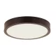 Strühm ATUT kör alakú 24W-os LED lámpa wenge 380x380 mm IP44-es védettségű