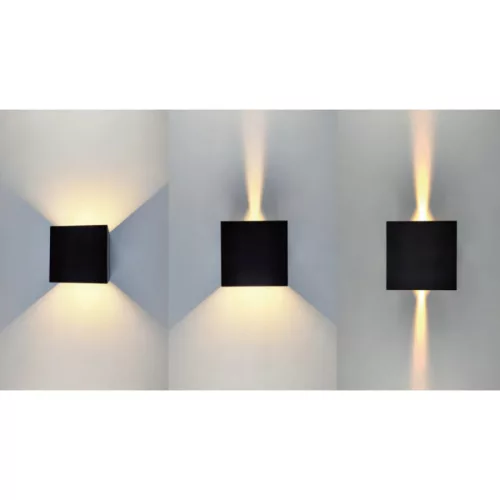 MasterLED Kira LED G9 foglalatú fekete fali lámpatest