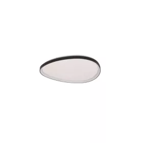   Stone Danube 36W-os 500x500mm 3000-6500K fekete színű távirányítós mennyezeti lámpa