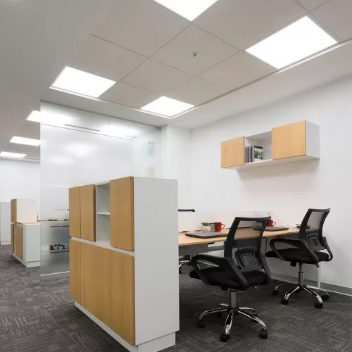 Videx 620 x 620-ös 40 W-os natúr fehér LED panel 4000lm 6000K