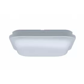   Strühm Filip 24 W-os 215x215 mm négyzet alakú natúr fehér mennyezeti lámpa IP54-es védettségű