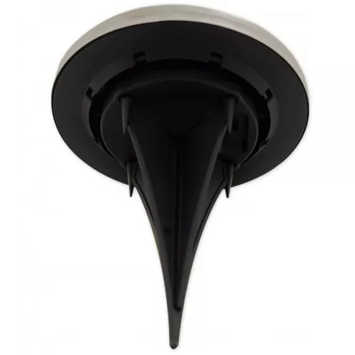 MasterLED Földbe szúrható 0 8 W-os kerek napelemes lámpa 8 SMD