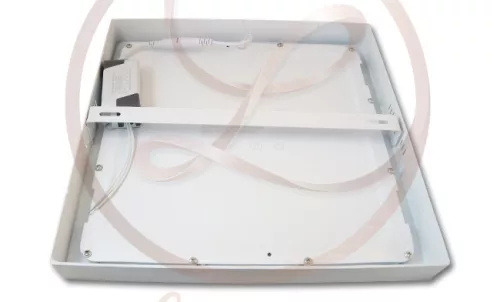 MasterLED Proma 24 W-os falon kívüli meleg fehér négyzet alakú LED-es mennyezetlámpa