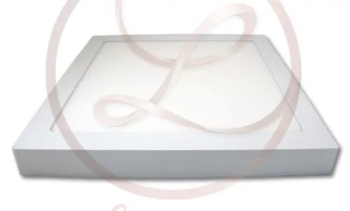 MasterLED Proma 24 W-os falon kívüli meleg fehér négyzet alakú LED-es mennyezetlámpa