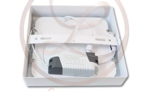 MasterLED Proma 6 W-os falon kívüli natúr fehér négyzet alakú LED-es mennyezetlámpa