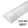 5 db Eurolamp ZÁRT TÍPUSÚ LED Batten 30-40-50W 1,50m 3CCT