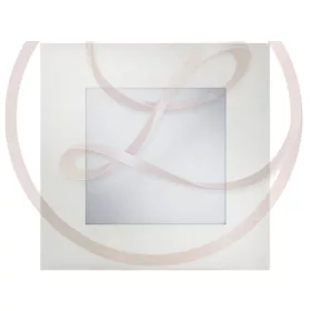   Strühm Milton 12 W-os süllyesztett hideg fehér fehér színű négyzet alakú LED-es mennyezetlámpa