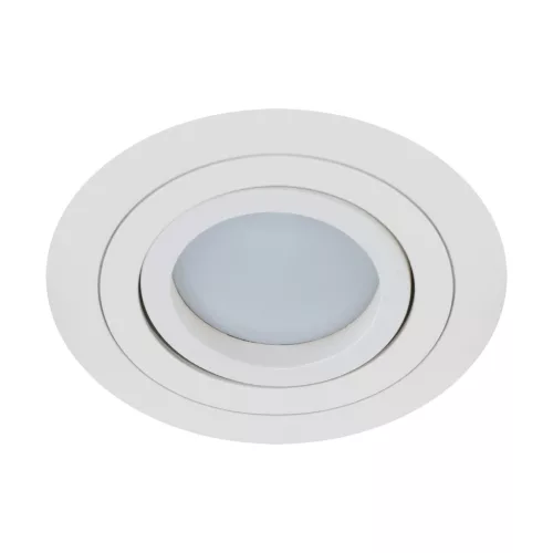 Strühm Luba kör alakú spot keret fehér színű