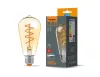 Videx Filamentszálas ST64 LED izzó 4 W-os meleg fehér E27-es foglalattal