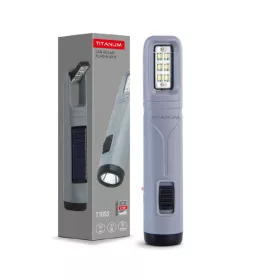   Videx TITANUM napelemes hordozható LED zseblámpa 5500K 50lm TLF-T10SO