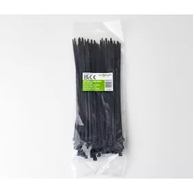   EcoLight Kábelkötegelő OK-36200B 3 6x200 mm fekete 100 db-os kiszerelés