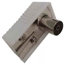 Szerelhető pipa koax aljzat 