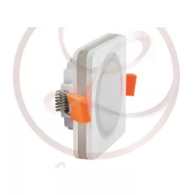   Strühm Goti 5 W-os süllyesztett natúr fehér fehér színű négyzet alakú LED-es mennyezetlámpa